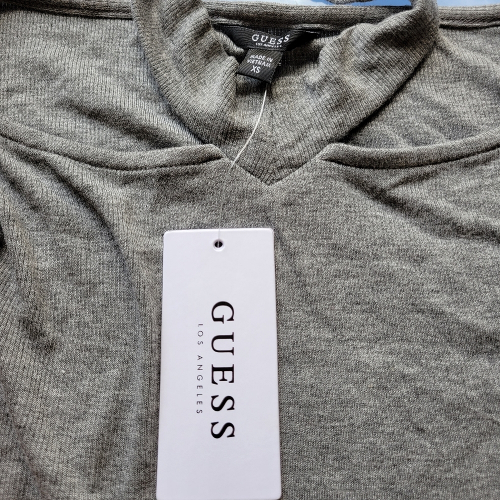 NWT Guess Dayana Knit Blouse - X-Small - Picture 5 of 6